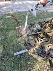 Kinetic yard art...roadrunner