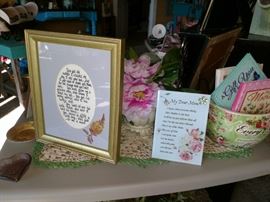 "For the Love of Mother" decor