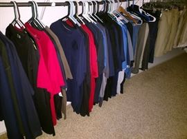 Men's shirts and shorts