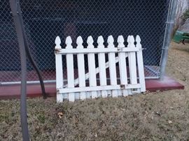 White Picket Gate...fencing available