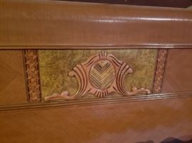 More polish; more beautiful wood inlay