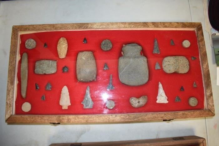 North Carolina Bannerstone, Axes, Points, Lifetime Collection.