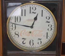 Drink Coca-Cola Clock. Excellent Shape