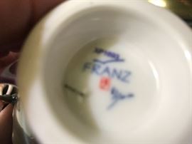 Marking on back of saucer