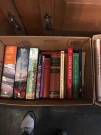 Boxes of books