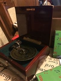 Music box phonograph