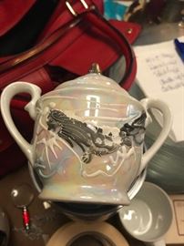 Dragon 3D tea set
