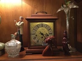 Hamilton mantle clock w/key