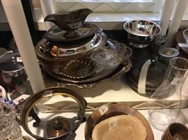 More silver plate items