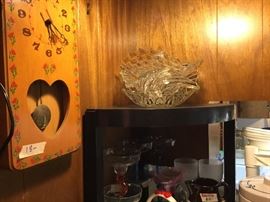 3 great large bowls - great shapes - 1 is Fostoria American