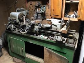 Lathe - Craftsman and all accessories