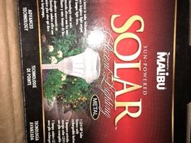 Many different types in boxes 