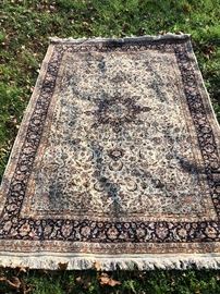 One of many handmade rugs