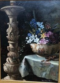 Detail of large painting