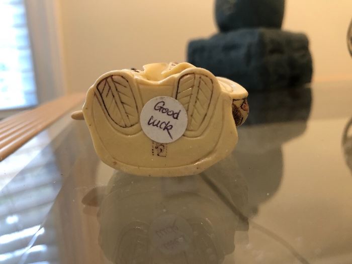 "Good Luck" Elder Figurine