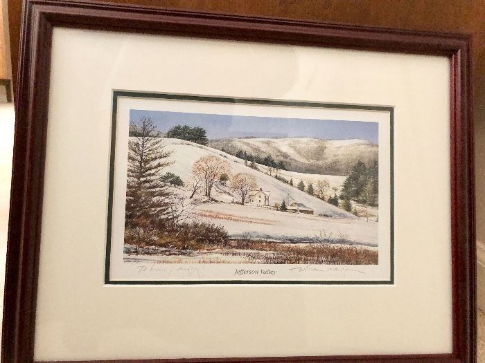 William Mangum Print "Jefferson Valley