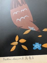 Fallen Leaves Signed by artist