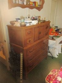 DRESSER AND HOUSEHOLD