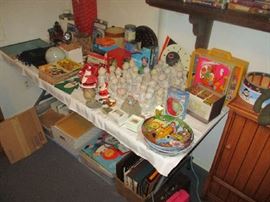 PRECIOUS MOMENTS AND HOUSEHOLD ITEMS