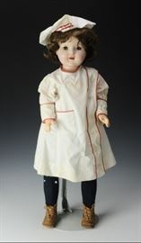 Composition 1920 Boy Doll