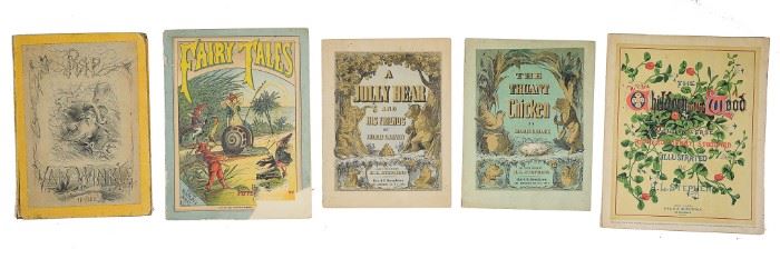 (5) 19th Century Children's Books