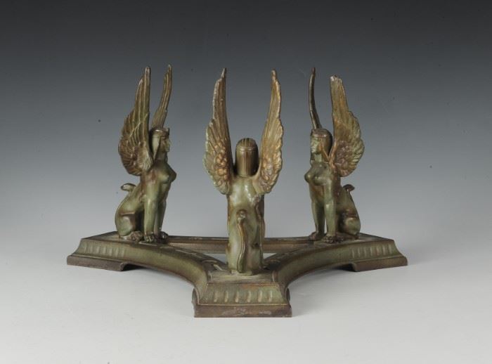 Egyptian Revival Fishbowl Stand