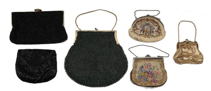 (6) Beaded Purse & Clutches