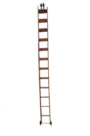 Country Store Rolling Ladder with Track from MD