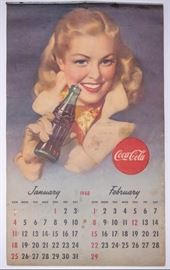 1948 Coca-Cola Calendar - Full Pad