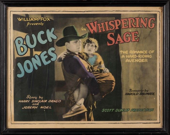 Whispering Sage 1927 Lobby Card