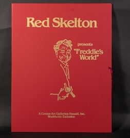 (3) Red Skelton Freddie Lithographs Clown America