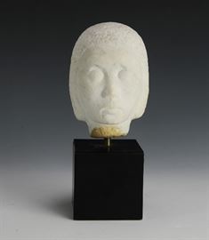 Carved Marble Portrait Bust