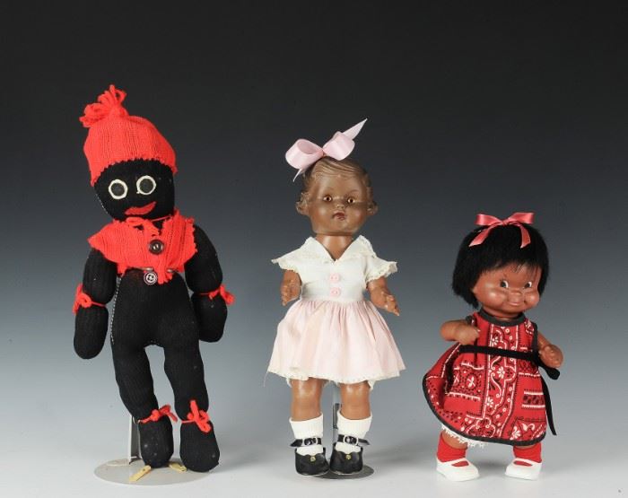 (3) African American Dolls Inc. Sock Doll