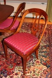 Italian, Modern Dining Room Table with Eight Chairs