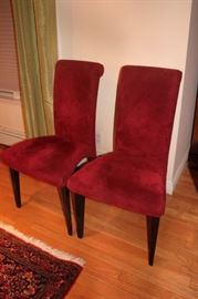 Pair of Upholstered Side Chairs