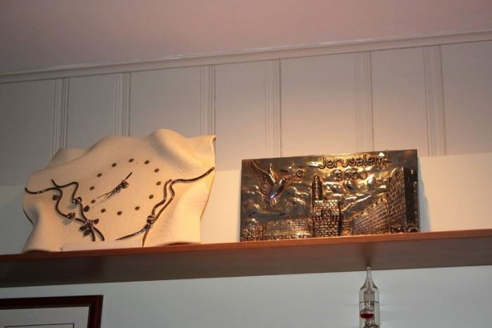 Decorative Clock and Plaque