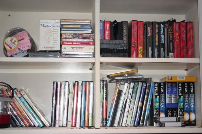Books ,CDs, and Video Games