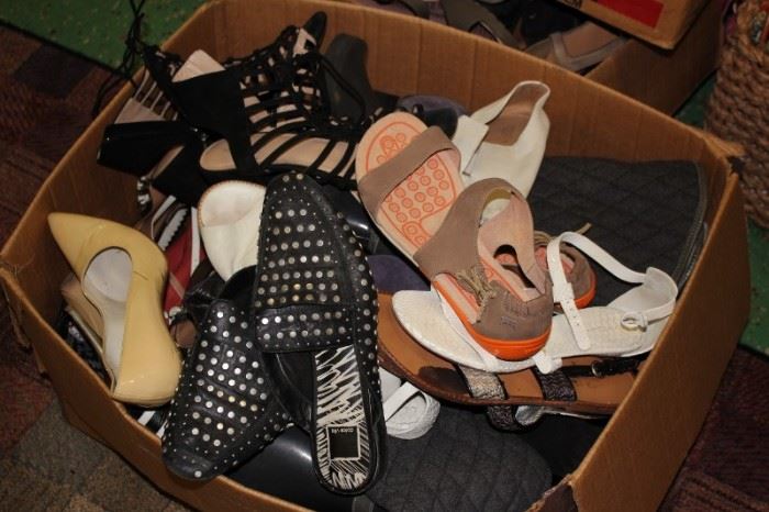 Assorted Women's Shoes (many Designer), Sandals and Sneakers