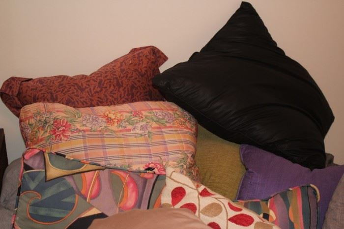 Assorted Decorative Pillows