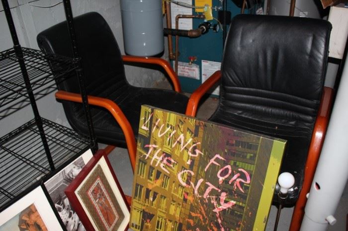 Assorted Art and Contemporary Chairs