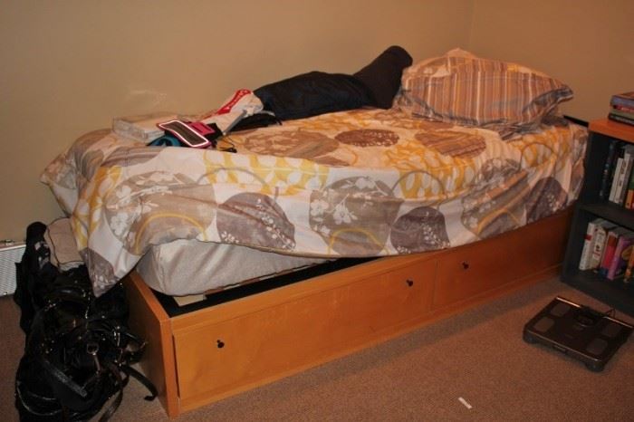 Twin Captain's Bed