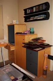 Assorted Office Furniture and Wall Storage