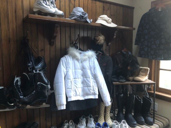 JACKETS, COATS, SHOES AND BOOT -  GIRLS, BOYS AND MEN'S 