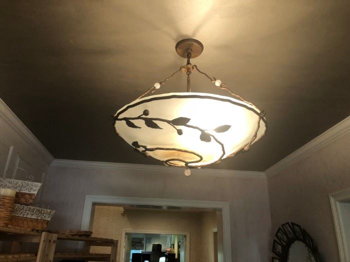 GORGEOUS LIGHT FIXTURES WILL BE AVAILABLE FOR SALE. COME PREPARED WITH HELP TO REMOVE.
