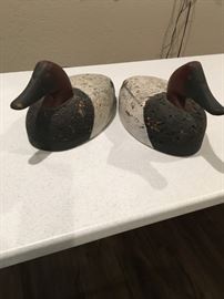 2 LARGE DUCK DECOYS EDISTO ISLAND SOUTH CAROLINA