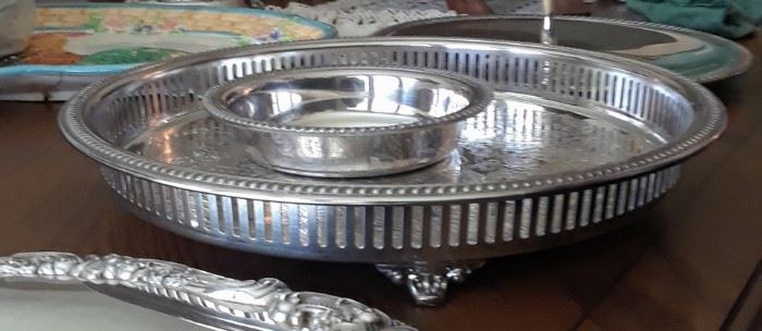 Silver trays