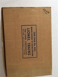Train Lionel gauge switches