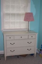 Dresser and Lamp