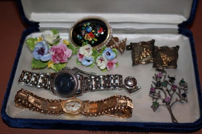 Costume Jewelry with Watches