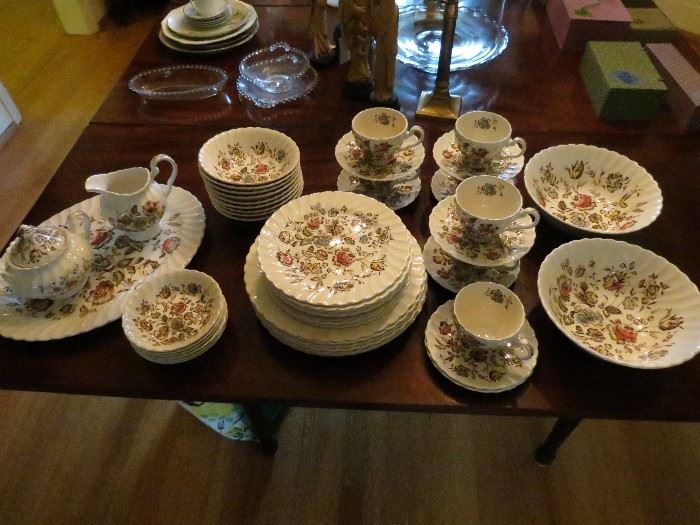 50 PIECES JOHNSON BROTHERS CHINA.